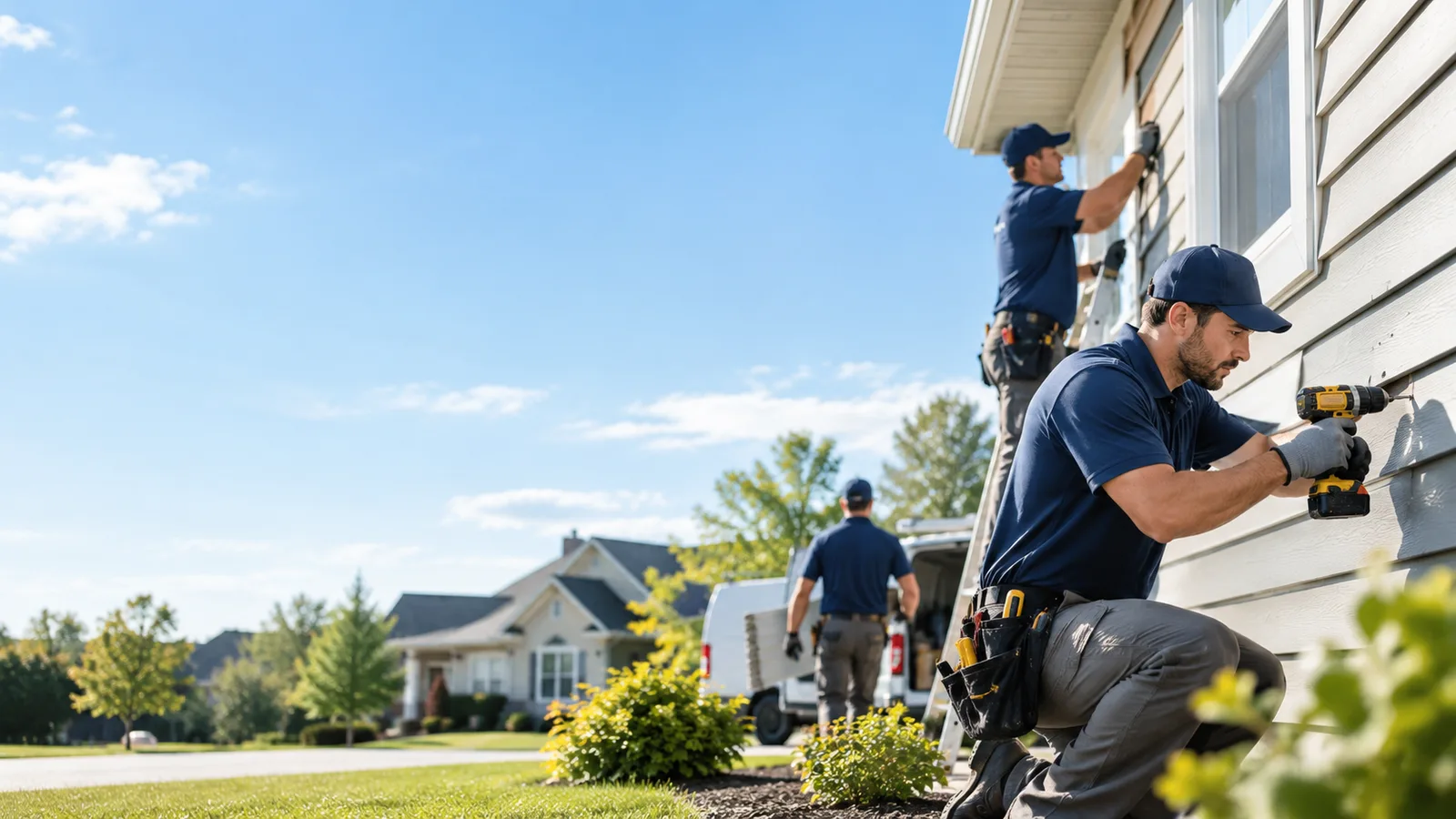 Siding Replacement in Levering, MI